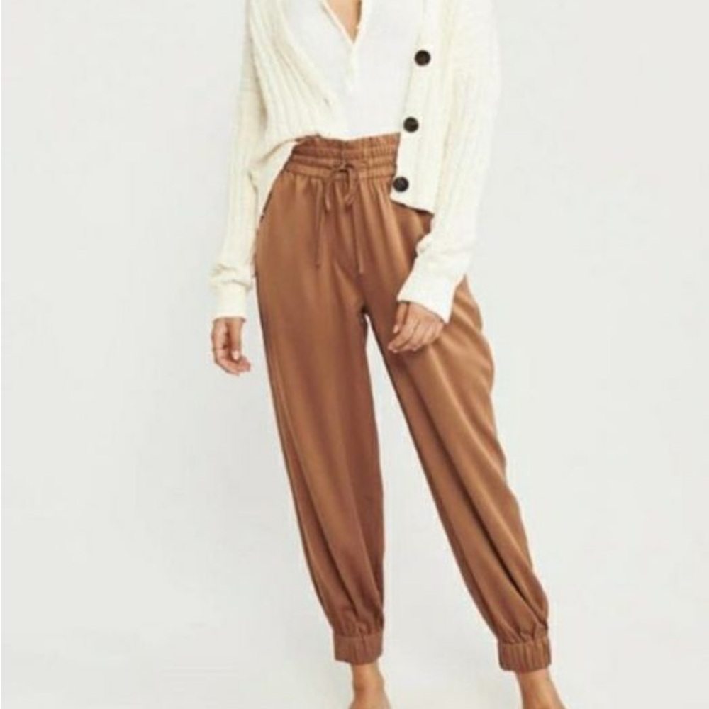 Abercrombie & Fitch Brown Joggers